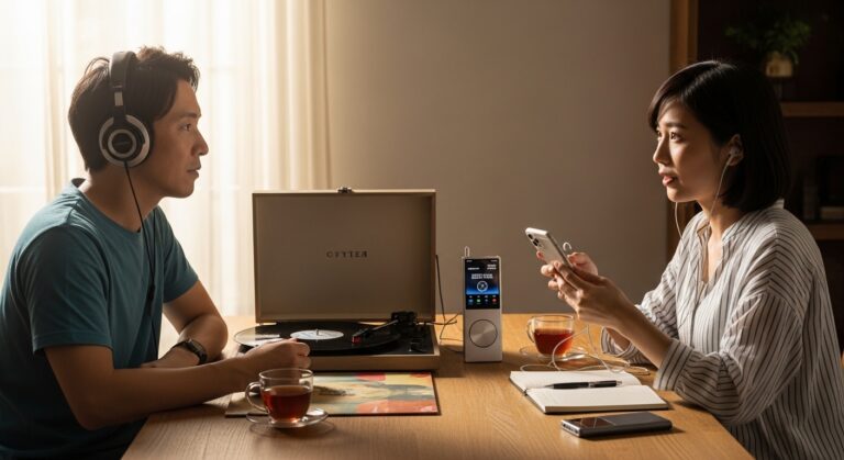 レコードとCD・配信は何が違う？ライブ喫茶ELANで体感するアナログとデジタルの聴こえ方