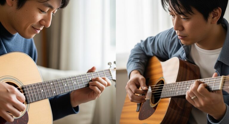 アコギの音を変える木材｜スプルースとマホガニーの違いをライブ喫茶ELANで体感