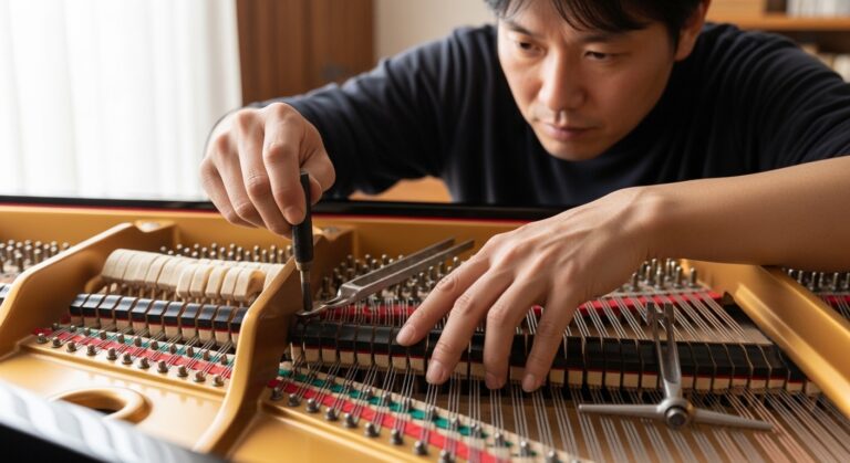 ピアノの調律とは？ライブ喫茶ELANのグランドピアノを支える"裏方の大仕事"