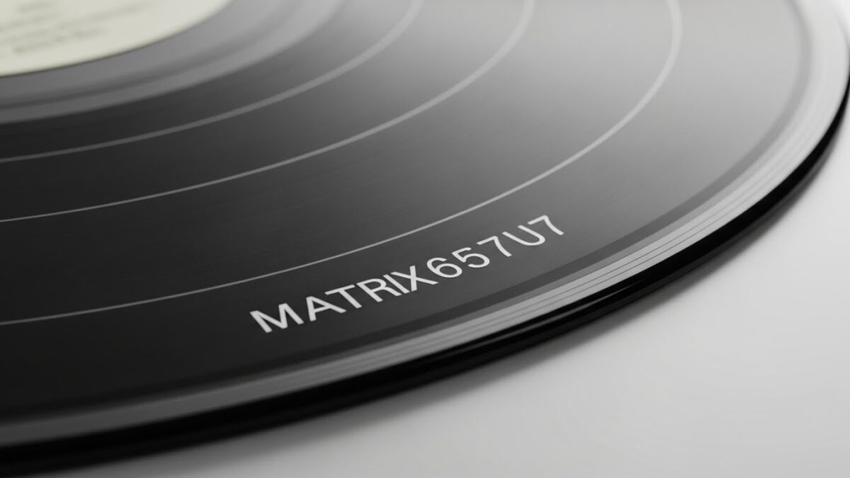 レコードの「マトリクス番号」って何？──音に刻まれた”製造の履歴書”