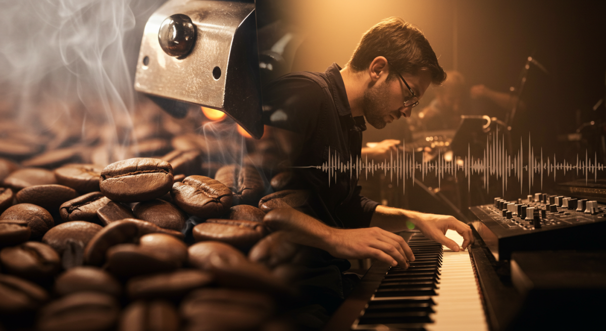 コーヒーと音楽の意外な共通点～焙煎と音作りに隠された芸術の秘密～
