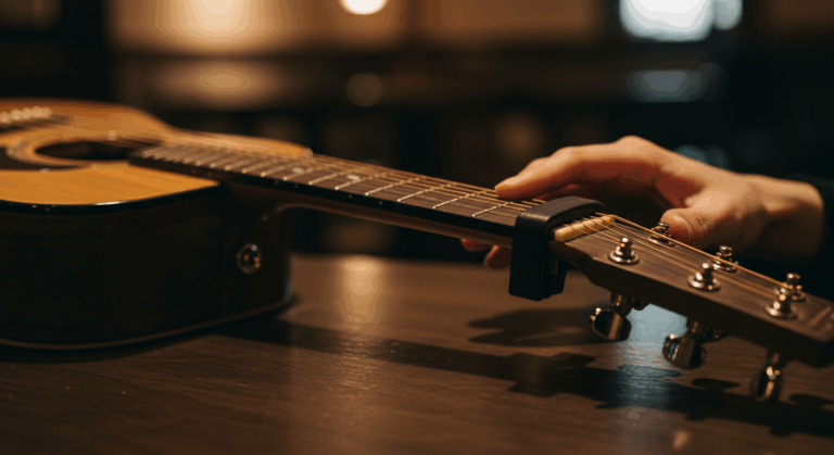 ギターの「カポタスト」の役割とは〜ライブ喫茶ELANで語る音楽の奥深さ〜