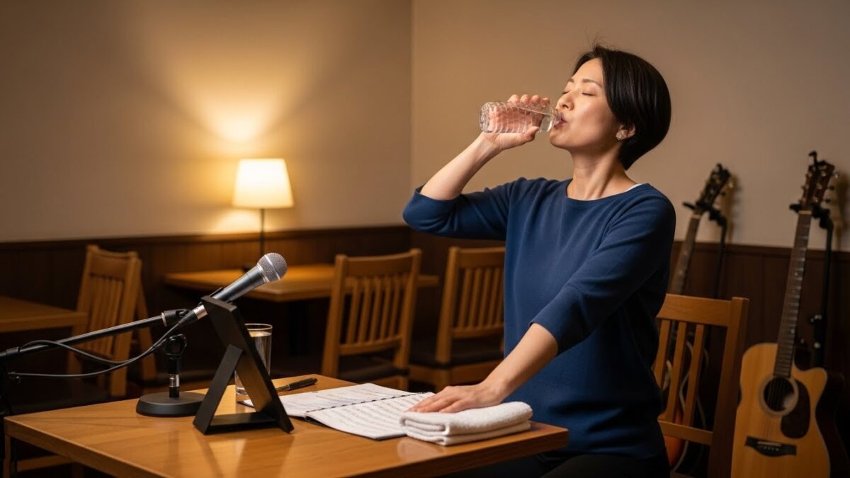 ライブ前に喉を傷めないためのプロの習慣5つ