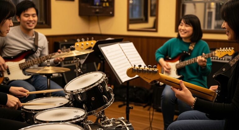 初心者でも使えるバンドリズムパターン3選と、ライブ喫茶ELANでの実践的な楽しみ方