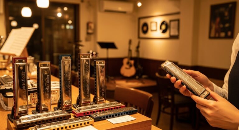 ハーモニカの種類と音域の違い：音楽喫茶が語る小さな楽器の奥深い世界